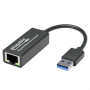 Plugable USB to Ethernet Adapter, USB 3.0 to Gigabit Ethernet, Supports Windows 11, 10, 8.1, 7, XP, Linux, Chrome OS