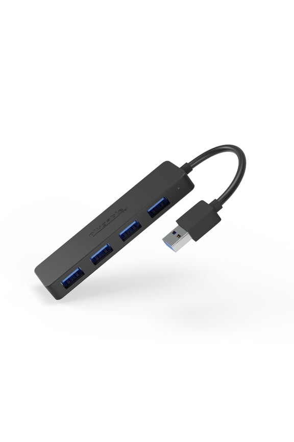 4 Port USB Hub 3.0, USB Splitter for Laptop