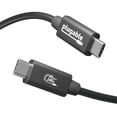 thumbnail image 1 of Plugable USB4 Cable with 240W Charging, 3.3 Feet (1M), USB-IF Certified, 1 of 8