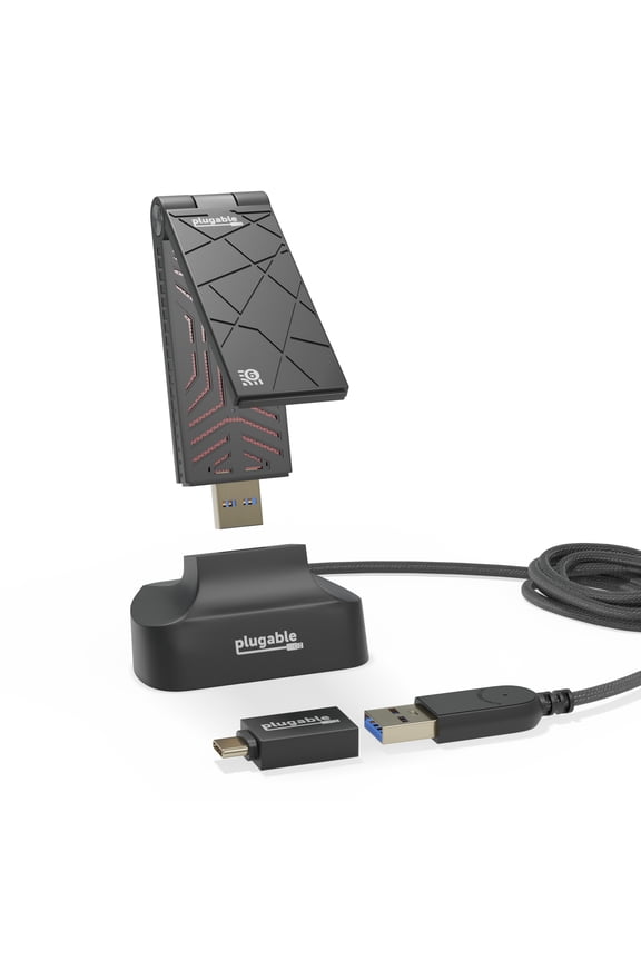 WiFi 6 AX1800 USB 3.0 & USB-C Dual Band USB Wi-Fi Adapter