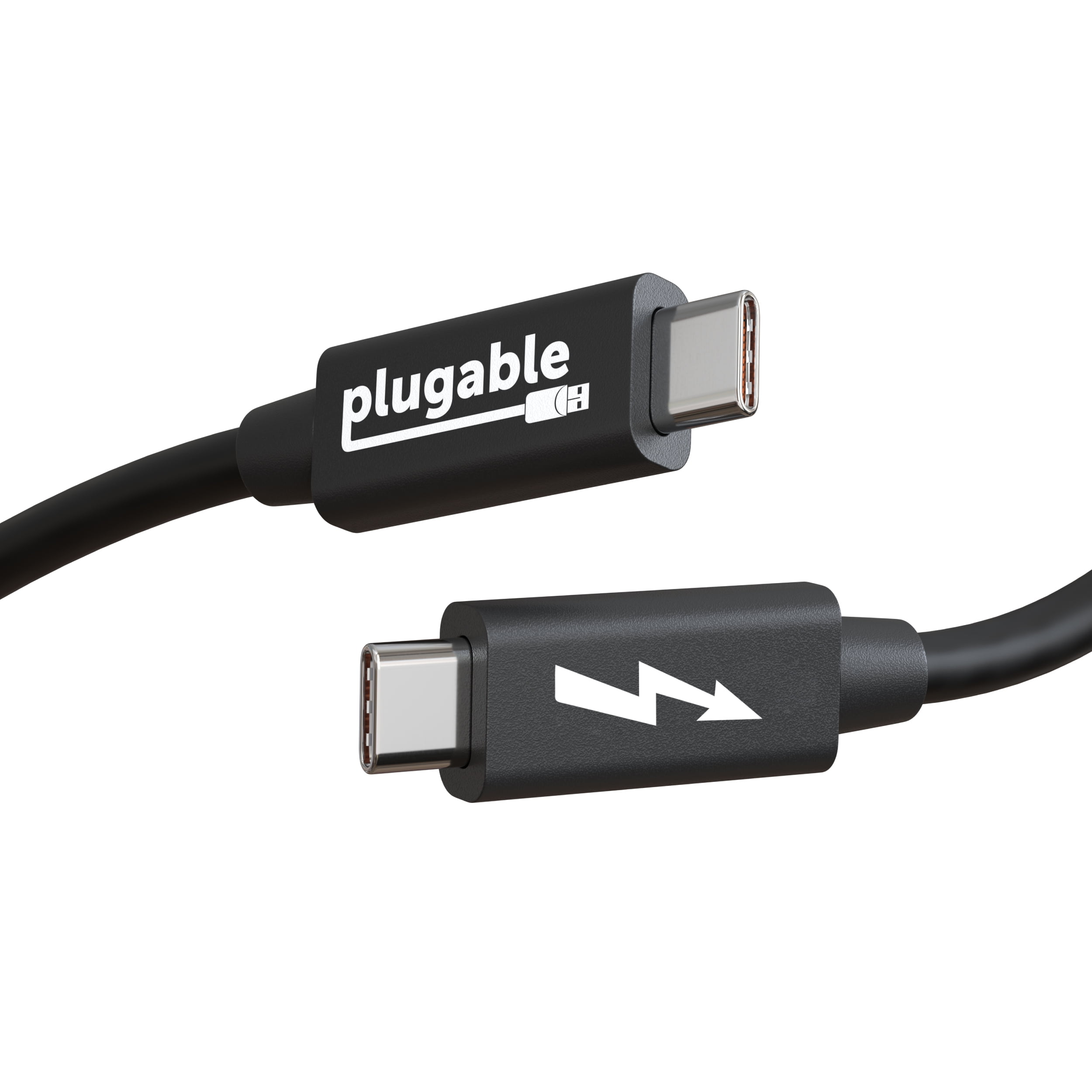 Plugable Windows Transfer Cable 6.6ft (2m), Thunderbolt 10Gbps, Bundled