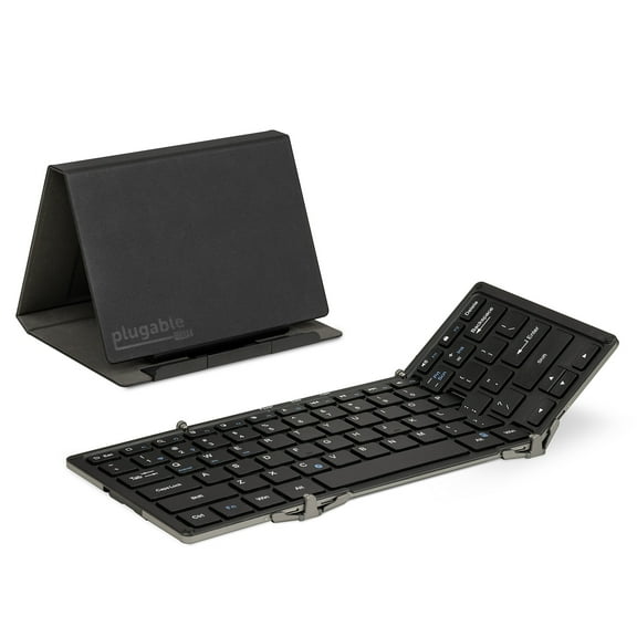 Plugable Full-Size Folding Bluetooth Keyboard and Case