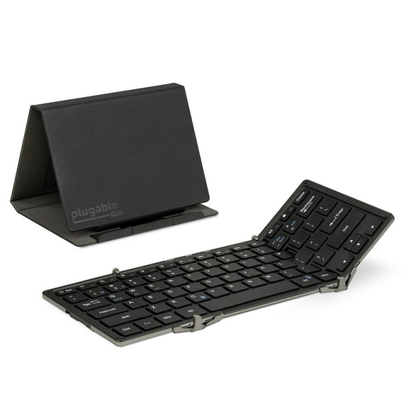 Plugable Full-Size Folding Bluetooth Keyboard and Case
