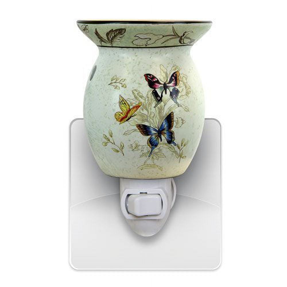 .com: Ceramic Electric Candle Warmer (Caribbean Current), On/Off  Switch Plug in Fragrance Warmer for Scented Wax Melts, Cubes, Tarts