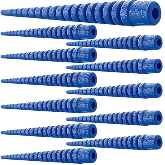 Pluggies Stripped Screw Hole Repair Kit Wood Screw Hole Fix for Cabinet Hinges, Doors & Furniture Heavy Duty Wall & Wood Anchors Made in USA 12 Pack