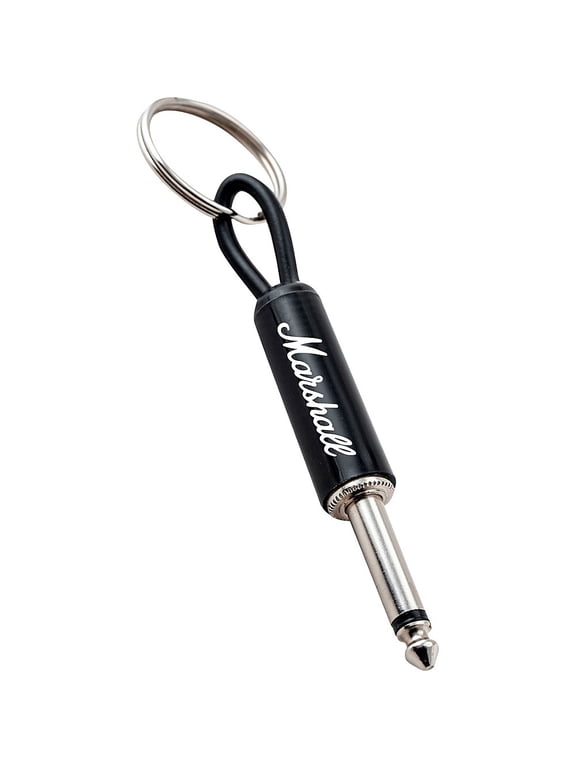 Pluginz Black Marshall Guitar Plug Keychain