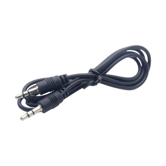 Plugs And Play 3.5mm Male To Male Cable Wear Resistant Design Enhances Durability For Seamlessly Device Connectivity