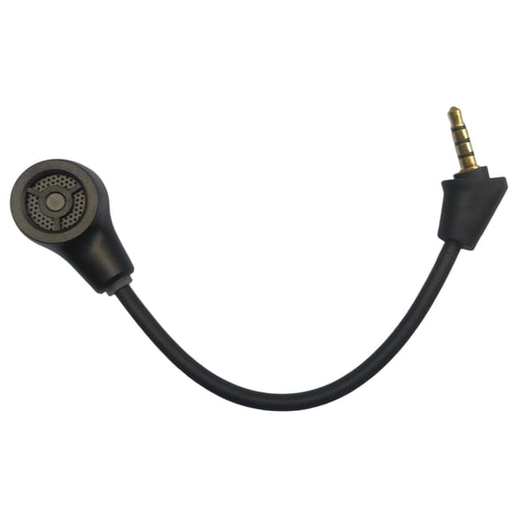 Plugs And Play Microphones Boom For Cloud II Wireless Headsets Featuring 360Degree Adjustable Boom And Clear Music