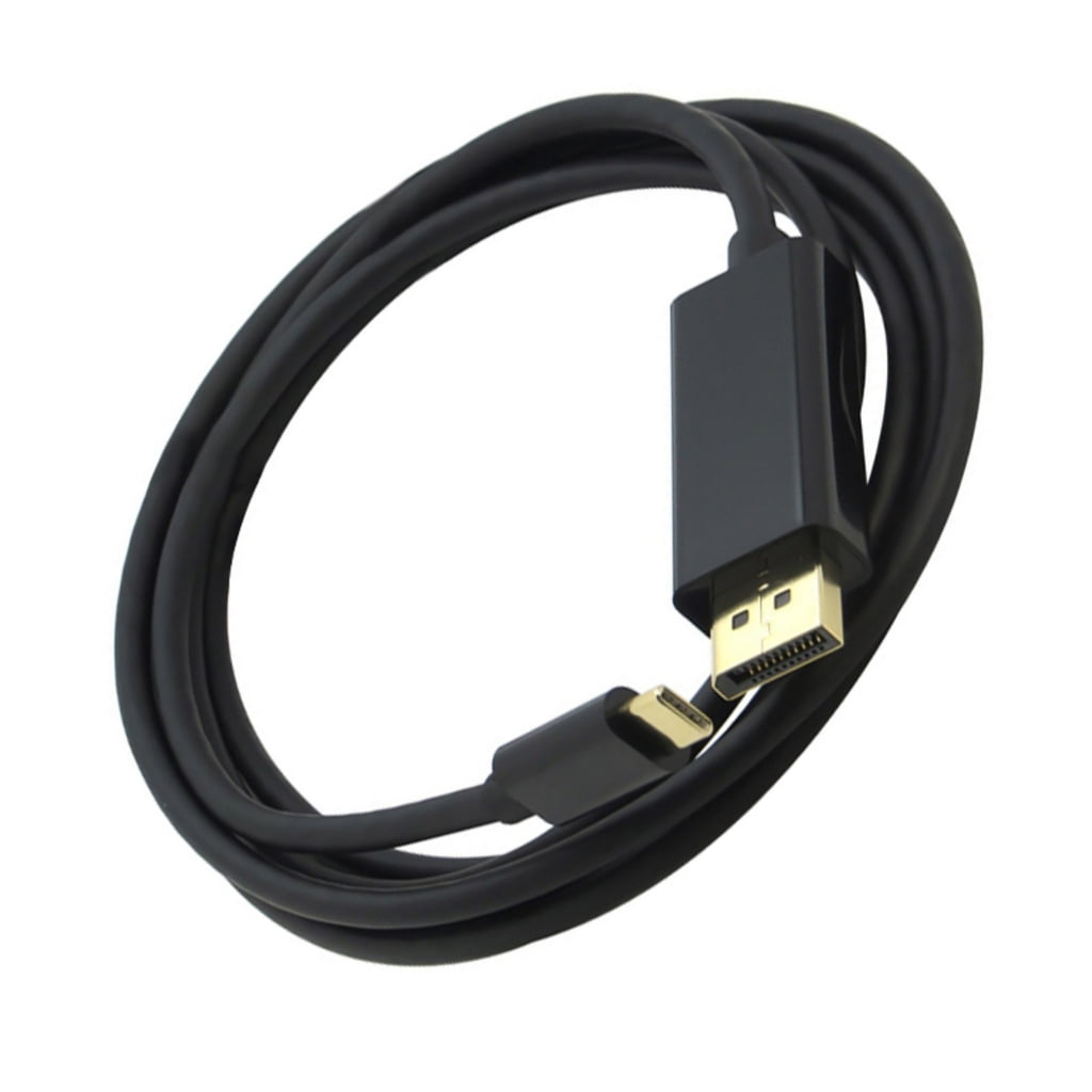 Plugs Play Type C To DP Cable To Type C Adapters Cable 4K Resolution 1 ...