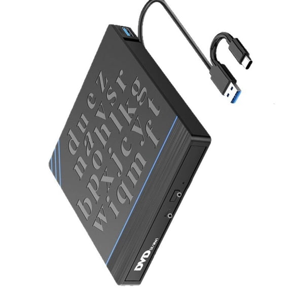 Plugs and Play External DVDs Drive USB Type C Interfaces 7 in 1 USB Hubs