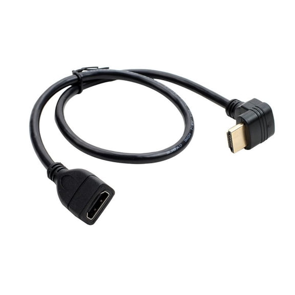 Plugs and Play HDTV Male to Female Extension Cable Compatible for Monitors,Projectors HDTV Male to Female Connectors