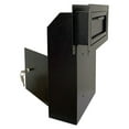 thumbnail image 1 of Plugsharge Door Drop Box, Mail Slots for Mail, Rent, Deposit, and Night Key, Through The Door Prevents Money Fishing Locking Steel Mailbox with Rear Access, Black, 1 of 8