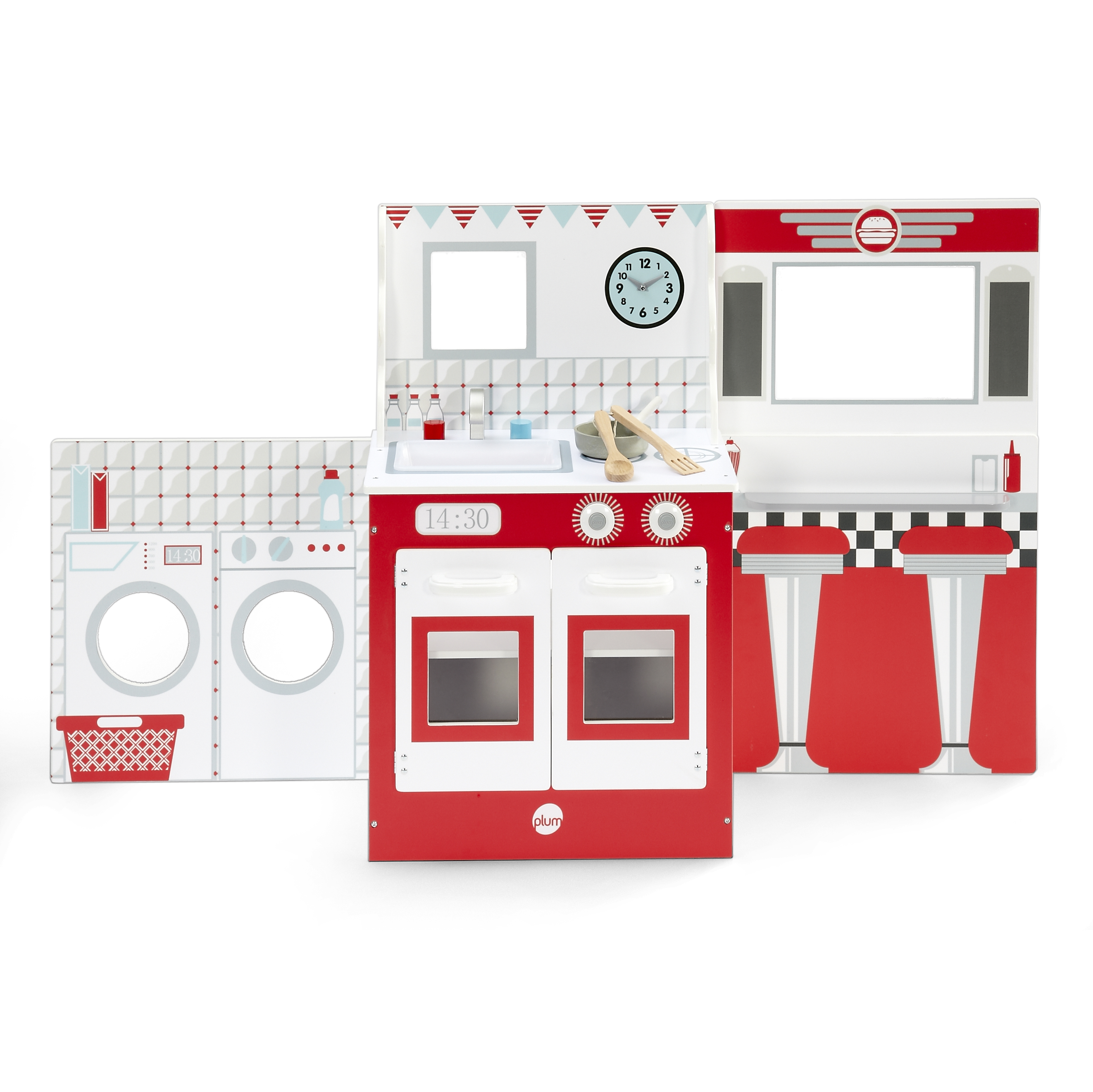 Plum 2 In 1 Kitchen Dolls House - image 1 of 9