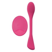 Plum Beauty Facial Skin Scrubber Set Removes Dirt, Opens Pores, Exfoliates Skin, Wall Suction Back