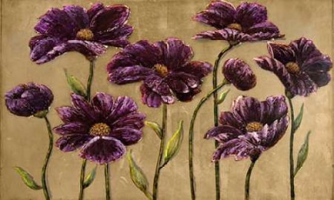 Plum Bliss Handpainted Canvas Canvas Art - Art Atelier Alliance (24 x 36)