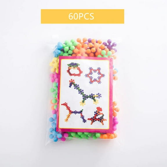Plum Blossom Blocks Snowflake Set Children's Educational Toys