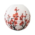 thumbnail image 1 of Plum Blossom Circular Paper Lamp X09C O0I4, 1 of 1