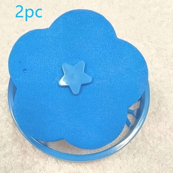 Plum Blossom Shaped Laundry Balls - Grid Design Washing Machine Lint Catching Balls