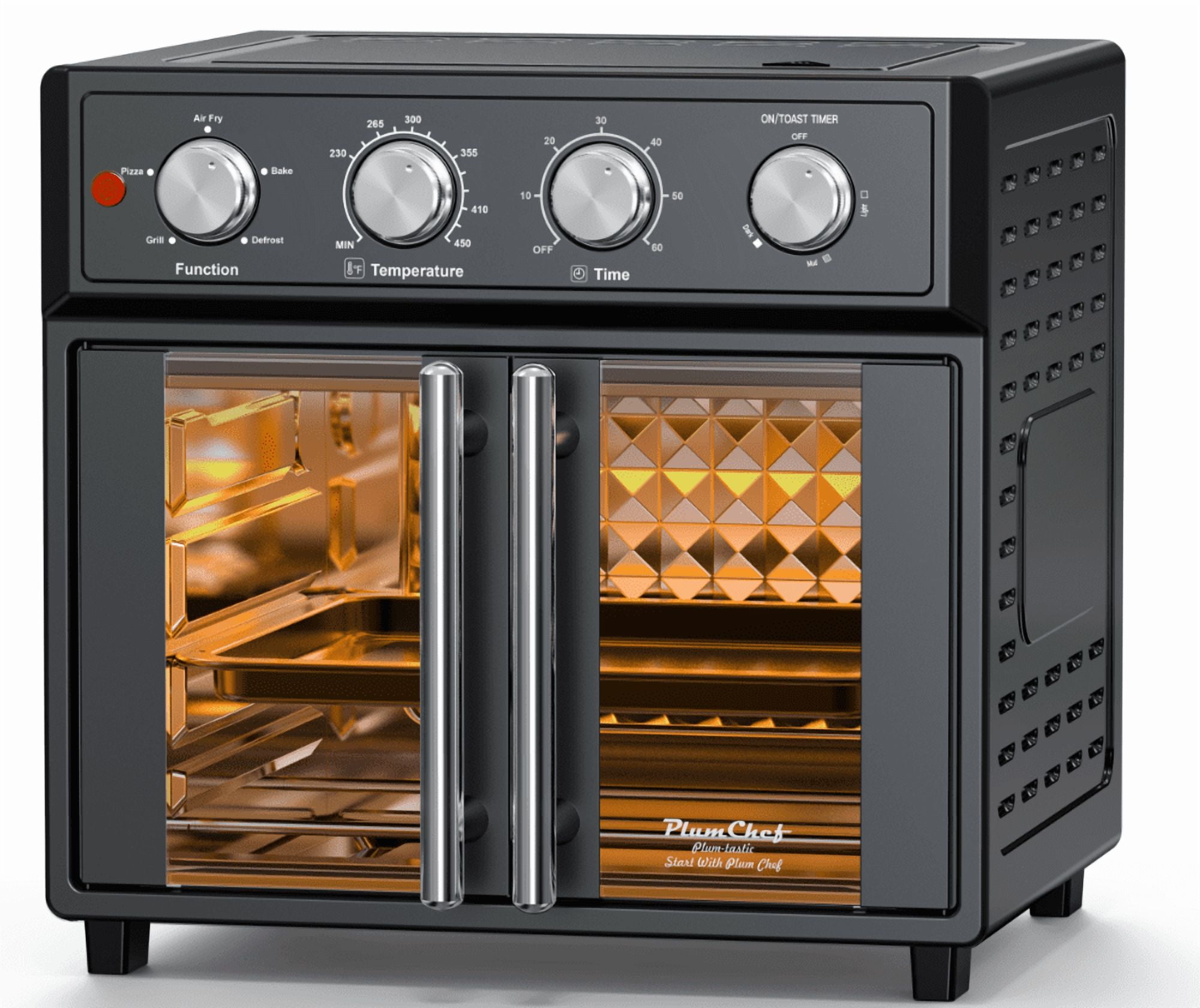 Plum Chef Air Fryer, 26 Quart Countertop Covection Toaster