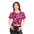 thumbnail image 1 of "Plum Crazy" Crop Tee, 1 of 4