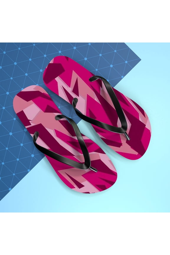 "Plum Crazy" Womens Flip Flops