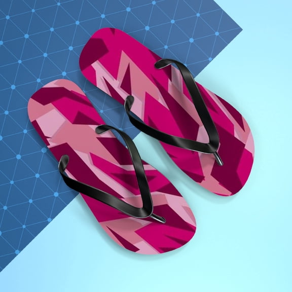 "Plum Crazy" Womens Flip Flops