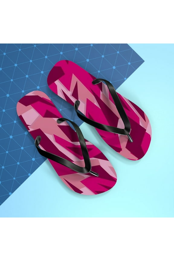 "Plum Crazy" Womens Flip Flops