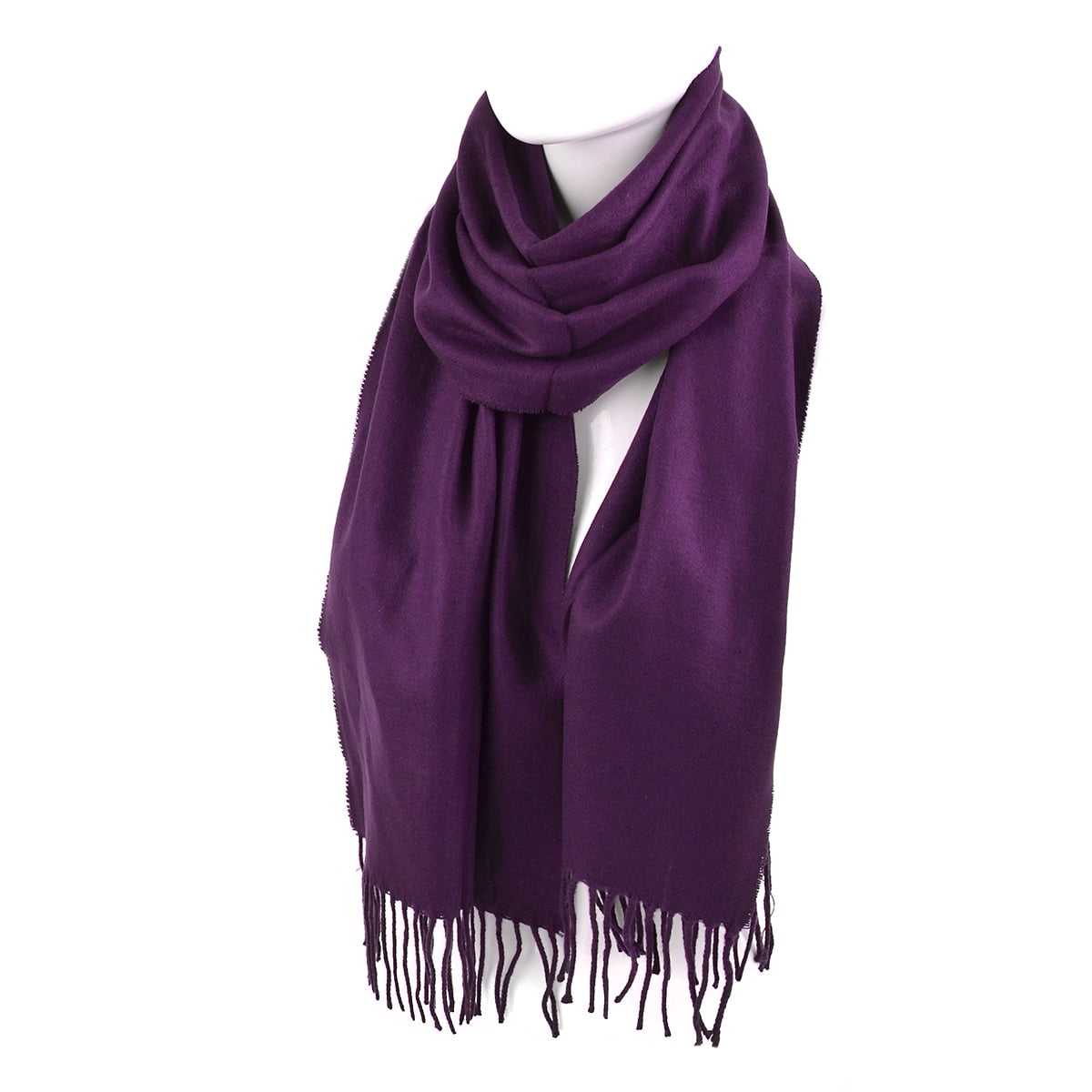 Plum cashmere scarf deals