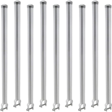 Plum Fittings Chain Link Fence Extensions | Fence Extension for Dogs | Chain Link Fence Extender | Pack of 9 (1 3/8)