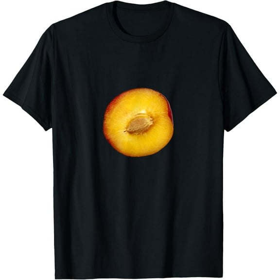 Plum Fruit T-ShirtPure cotton short-sleeved shirts for both men and women