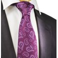 thumbnail image 1 of Plum Hand Made Classic Paisley Men's Ties, 1 of 1