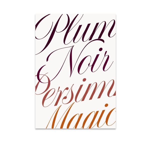 Plum Noir Persimmon Magic Wall Art - Home Decor Enthusiast - 13x19 Poster Print