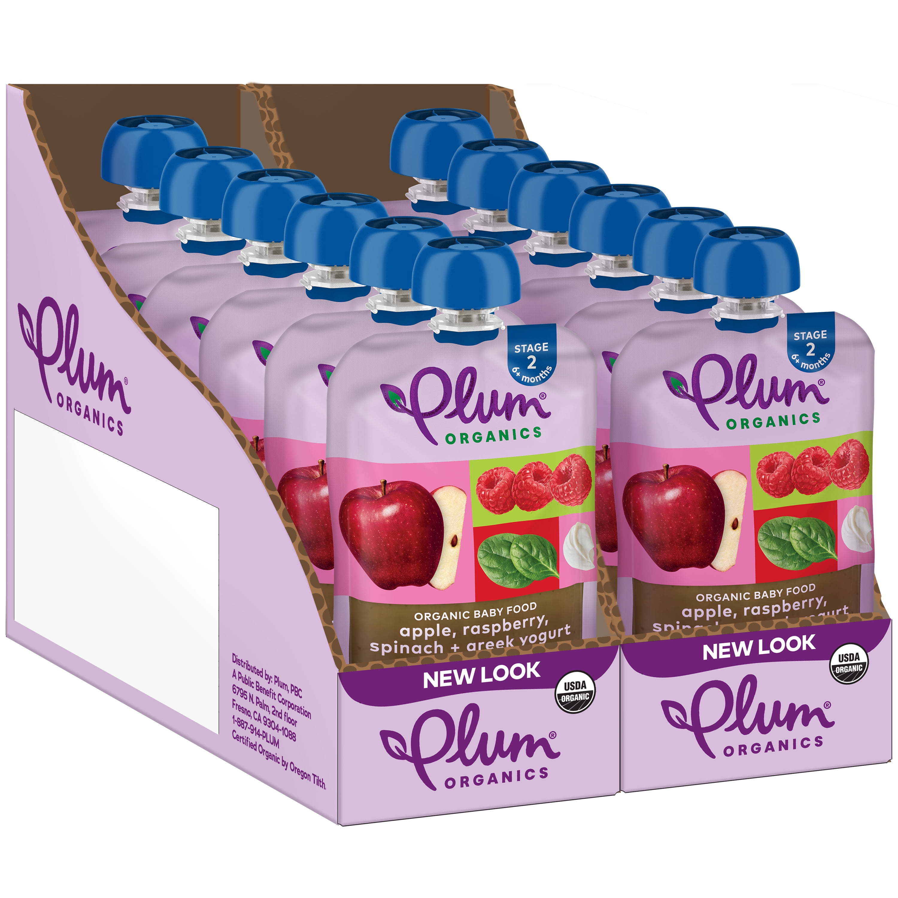 Plum Organics Pouches Plum Organics Stage Baby Food Pouches