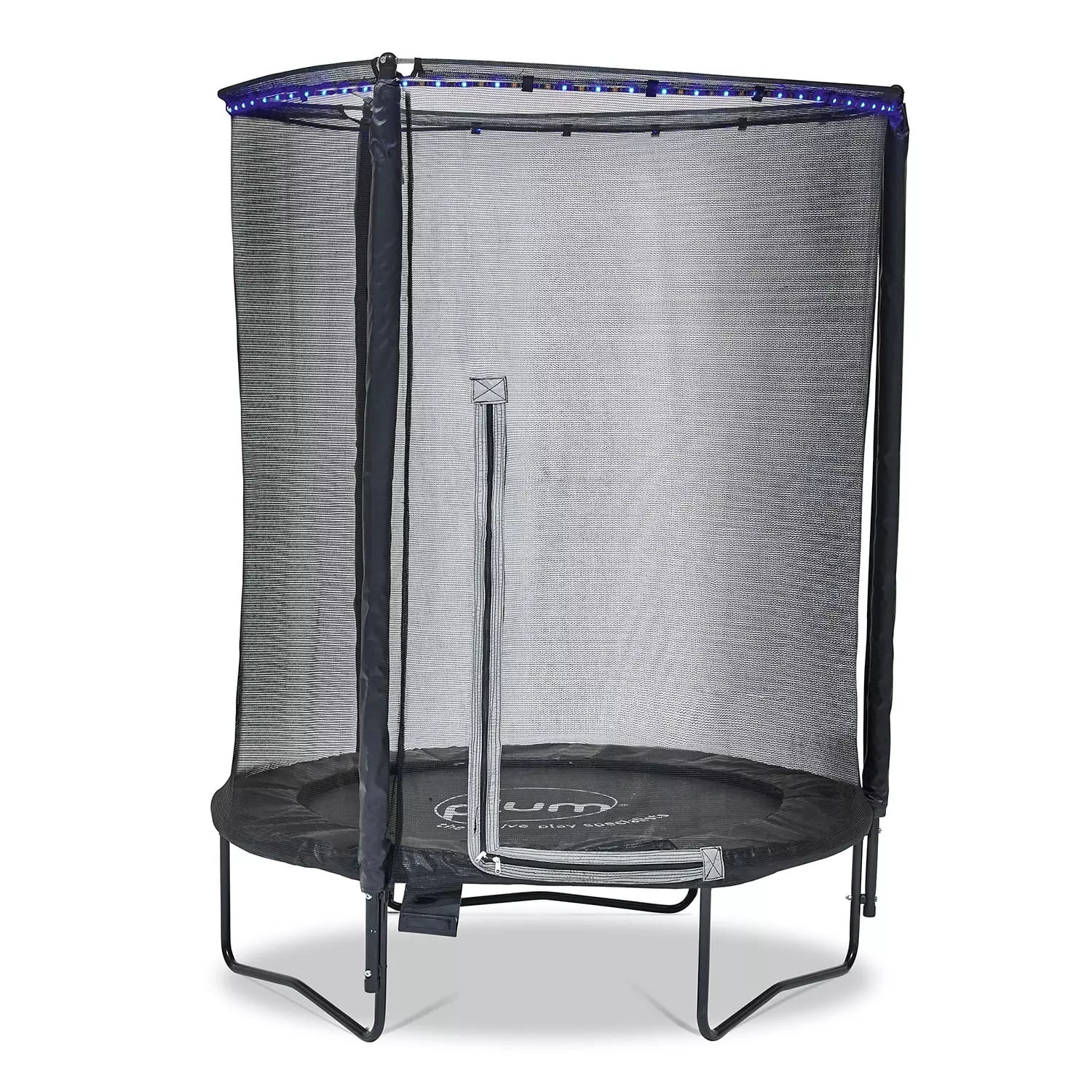 Plum Play 4.5' Interactive Junior Trampoline with Enclosure and Lights