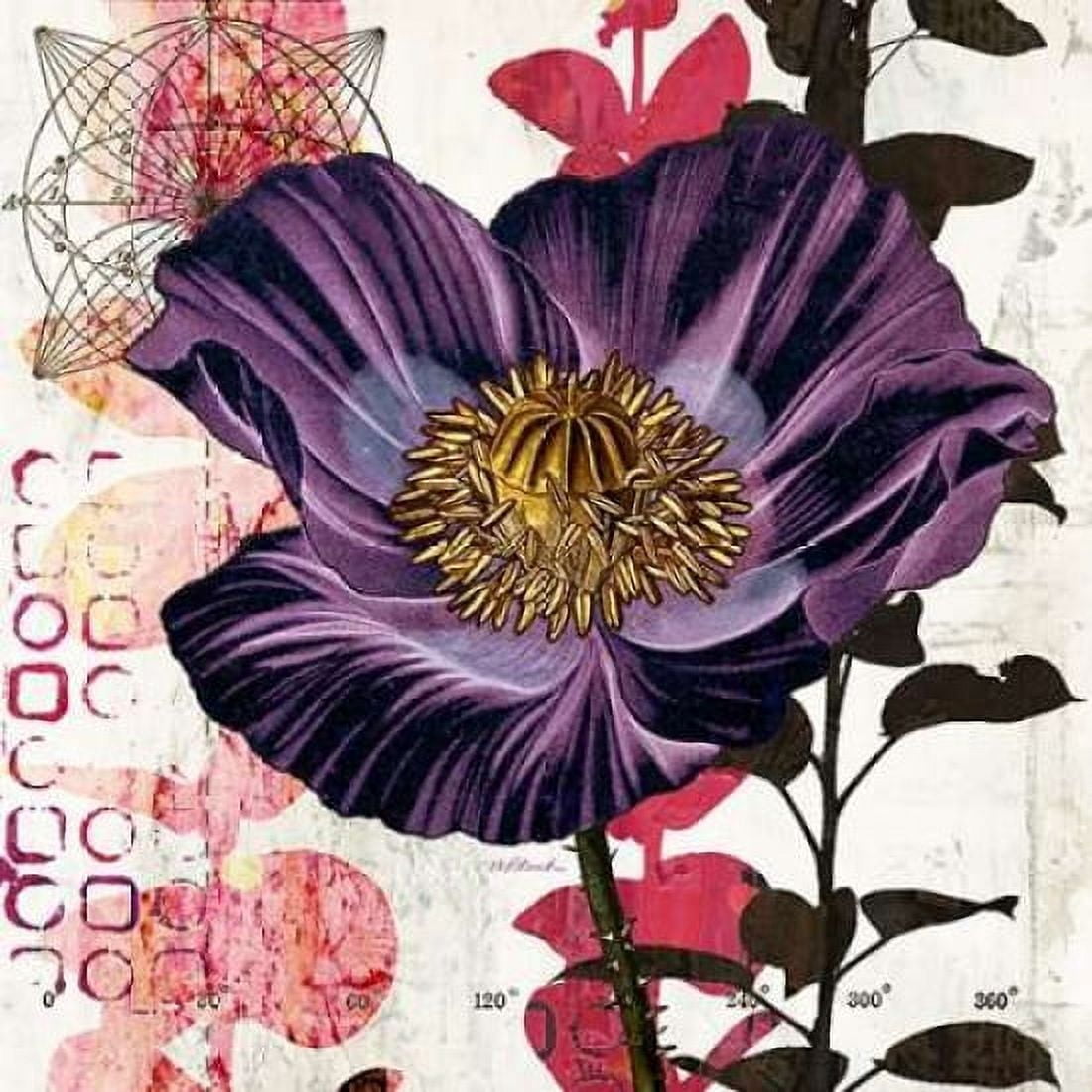 Plum Poppy Story Canvas Art - Melissa Pluch (24 x 24)