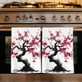 thumbnail image 1 of Plum Tree Branches Kitchen Towels Set of 2, Spring Chinese Traditional Ink Painting Absorbent Dish Towels for Kitchen, Microfiber Hand Towel, Quick Drying Tea Towel for Cleaning Decorative Dishcloths, 1 of 7