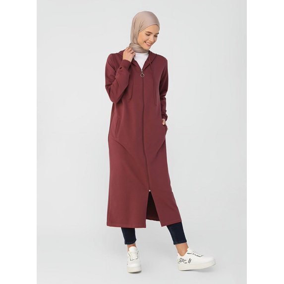 Plum - Unlined - - Topcoat - Everyday Basic