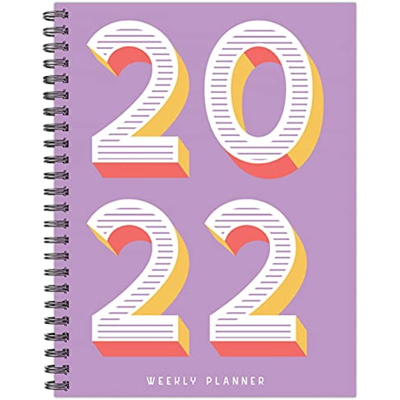 Pre-Owned Plum Year 2022 6.5" x 8.5" Softcover Weekly Planner Paperback
