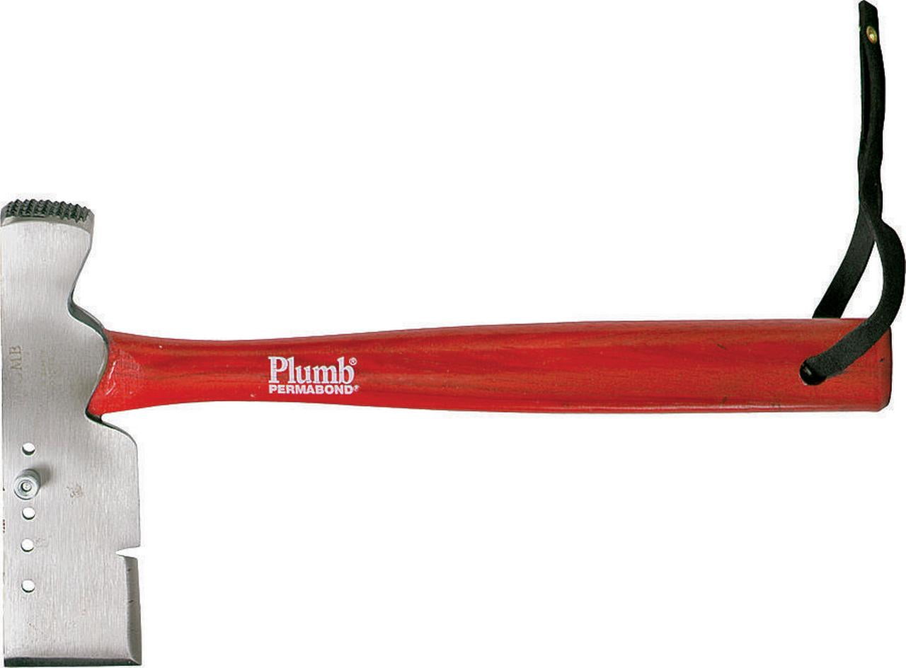 Plumb 11558 Shingle Hatchet With Leather Strap, 24 oz, 13 in OAL