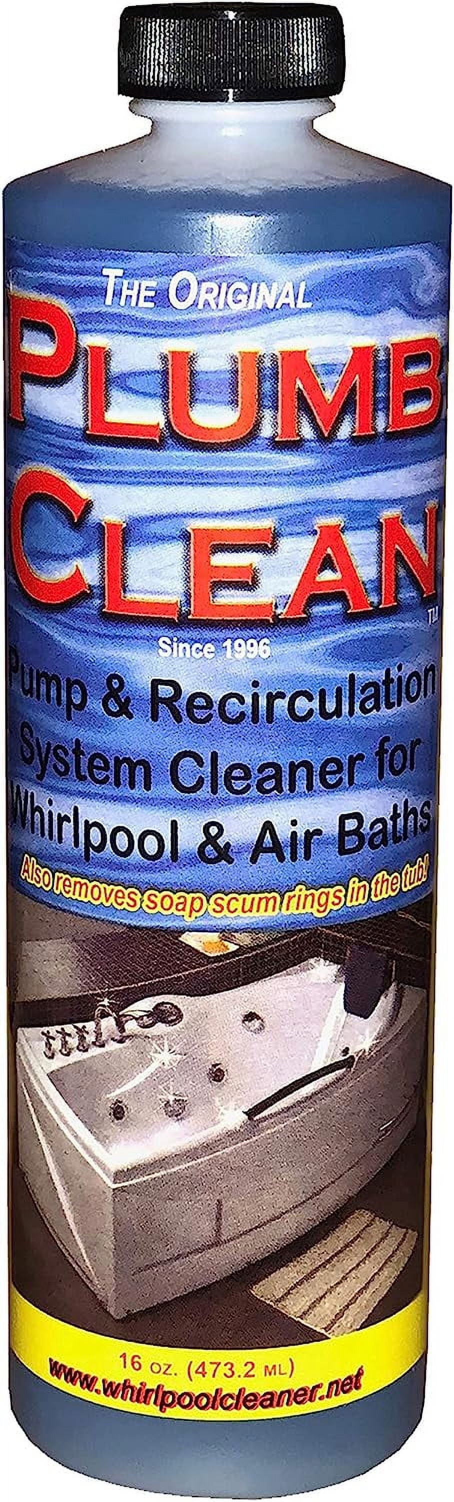 Plumb Clean Whirlpool, Jetted Tub & Air Channel Cleaner stops black