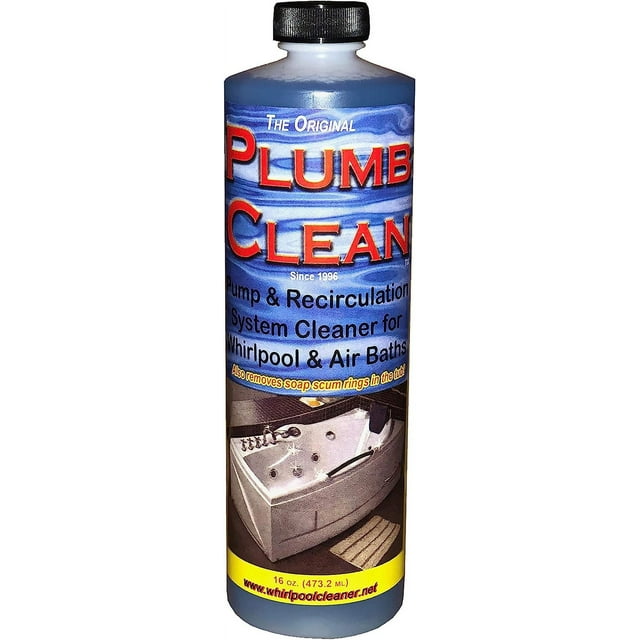Plumb Clean Whirlpool, Jetted Tub & Air Channel Cleaner stops black