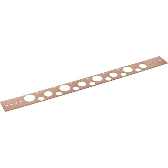 Plumb Craft 1/2 In. to 1 In. x 20 In. Copper Plated Pipe Hanger Bracket 7627400N