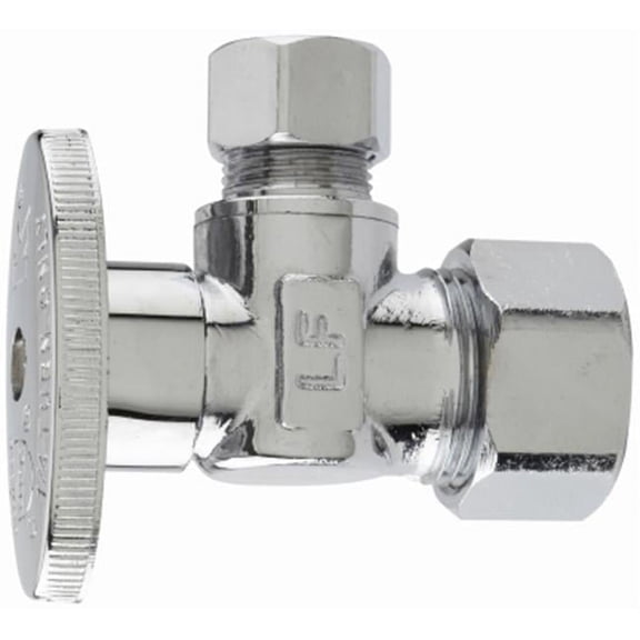 Plumb Pak 0.5 x 0.37 in. OD Quarter Turn Angle Valve