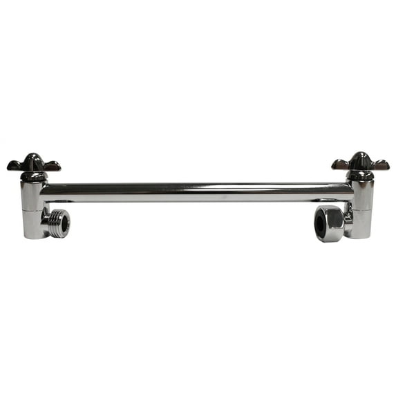 Plumb Pak Chrome Brass Adjustable Shower Arm