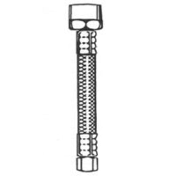 1/2Compx1/2Fip20 Sply Tube Ss Plumb Pak Sink Supply Lines PP23840 046224238409