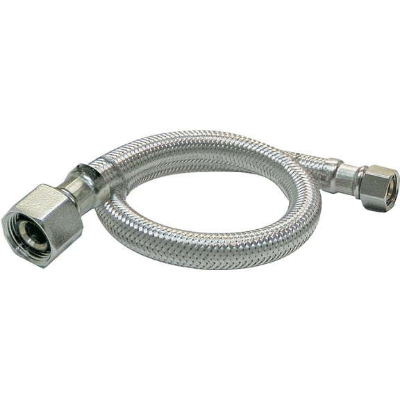 Plumb Pak 3/8 in. Compression in. X 3/8 in. D Delta Style 16 in. Stainless Steel Faucet Supply Line