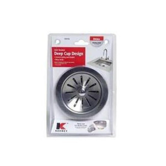 Plumb Pak K5415L 4.5 in. Dia. Heavy Duty Stainless Steel Rust-Resistant Strainer