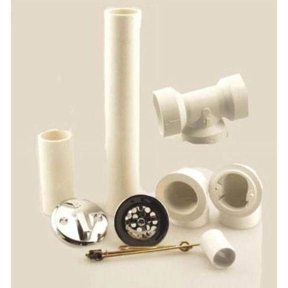 Plumb Pak 640PVC Bath Drain With Triplever