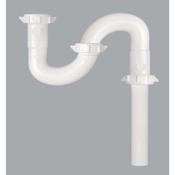 Plumb Pak 700WK 1.5 x 1.25 in. White Plastic S-Trap