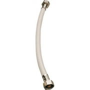 Plumb Pak 853085 EZ Faucet Supply Tube, 0.5 in., FIP, 12 in., Vinyl